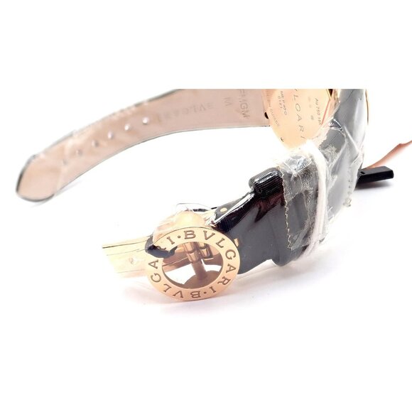 Bulgari Mediterranian Eden 18k Rose Gold Diamond Color Stone MOP Watch Box Paper - Picture 13 of 15